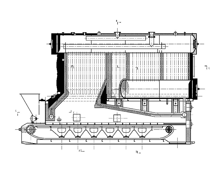 SZL series coal-fired steam boiler